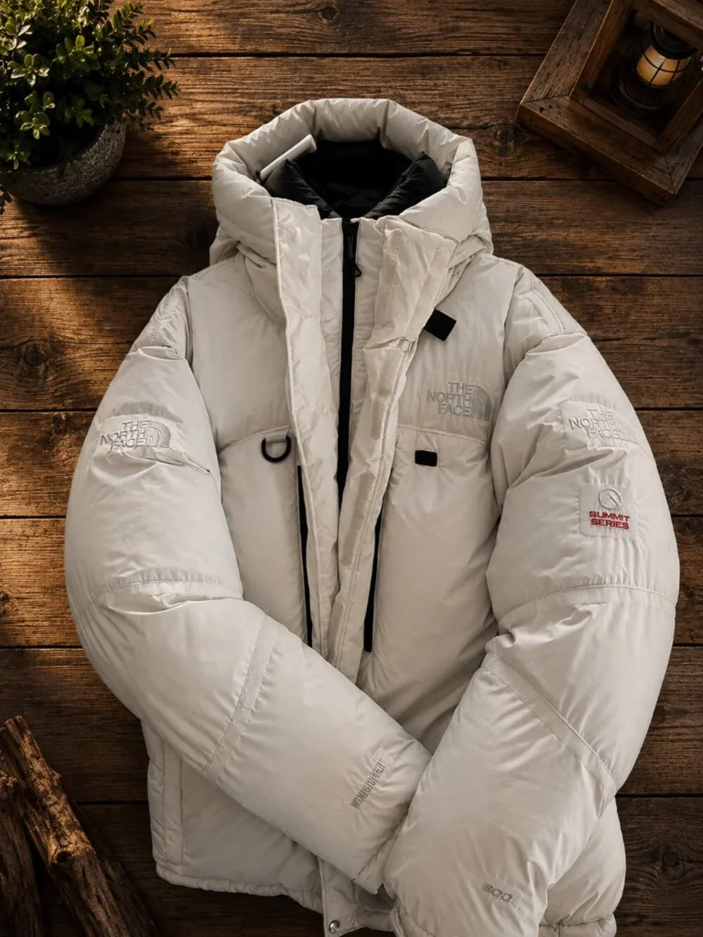 North Face Men's Himalayan Parka - XL/White RARE!